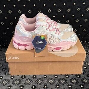 Asics Gel-NYC Kicki Yang Zhang Pink Cream Sneakers